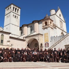 Capuchin bishops gathered in Assisi