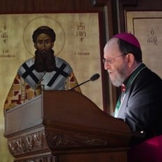 Bishop Paolo at the Inter-Christian Symposium in Thessaloniki